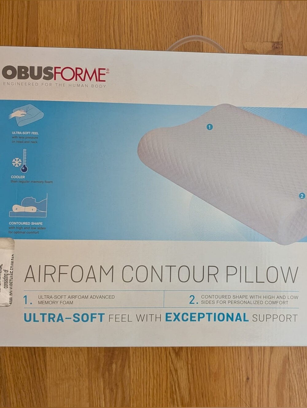 Obusforme AirFoam Contour Pillow